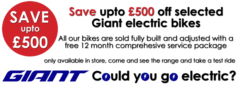Giant electric bike offer
